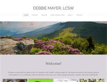 Tablet Screenshot of debbiemayer.com